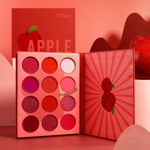 Red Eyeshadow Palette Highly Pigmented