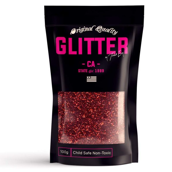 RED Premium Glitter Multi Purpose Dust Powder for use