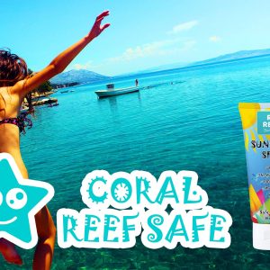 Reef Safe Sunscreen SPF 50+ All Natural, Water Resistant, Moisturizing