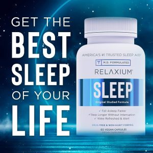 Relaxium Sleep Aid w/ Melatonin and Magnesium
