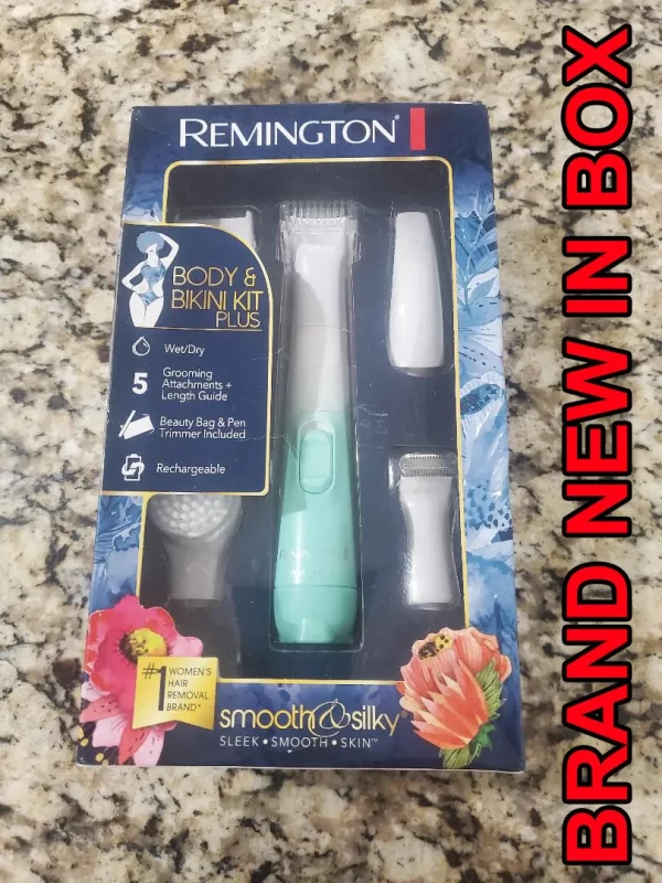 Remington Smooth & Silky Body & Bikini 5 Piece Groomer Kit