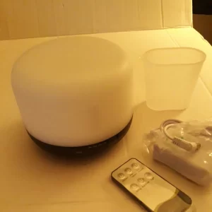 RENWER Essential Oil Diffuser, 500ml Remote Control Diffusers for Essential oils