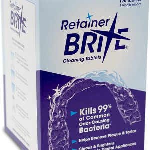 Retainer Brite Tablets for Cleaner Retainers and Dental Appliances