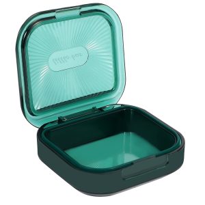 Retainer Case with Sealing Ring for Germ-proof