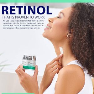 Retinol Cream for Face Moisturizer for Women Men Anti Aging Face Wrinkle Cream