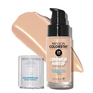 Revlon ColorStay Makeup for Normal/Dry Skin SPF 20, Longwear Liquid Foundation