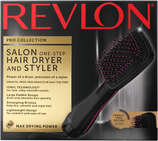 Revlon One-Step Hair Dryer & Styler, Black