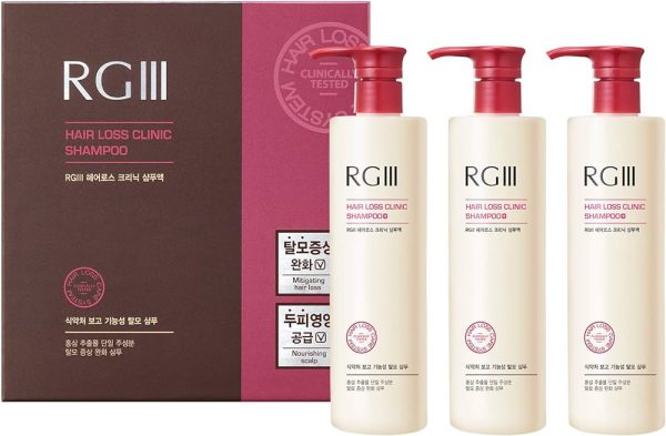 RGIII Hair Regeneration Clinic Shampoo with Purified Red Ginseng Saponin