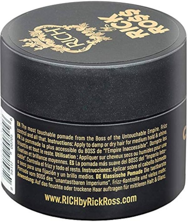 RICH by Rick Ross Luxury Classic Pomade for Men with All Hair Types