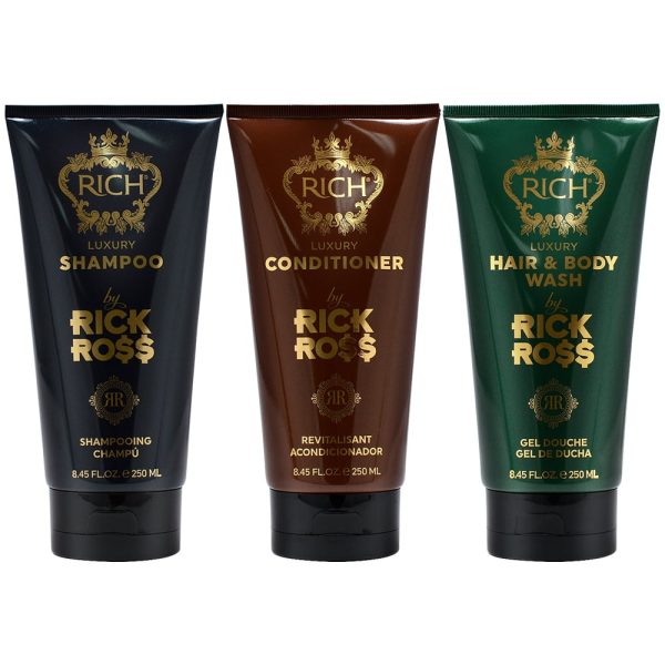 RICH by Rick Ross Luxury Shampoo for Men with All Hair Types