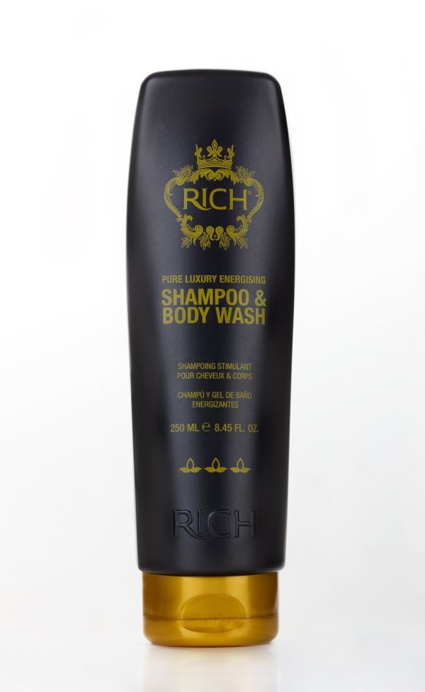 RICH Hair Care Pure Luxury Energizing Shampoo and Body Wash