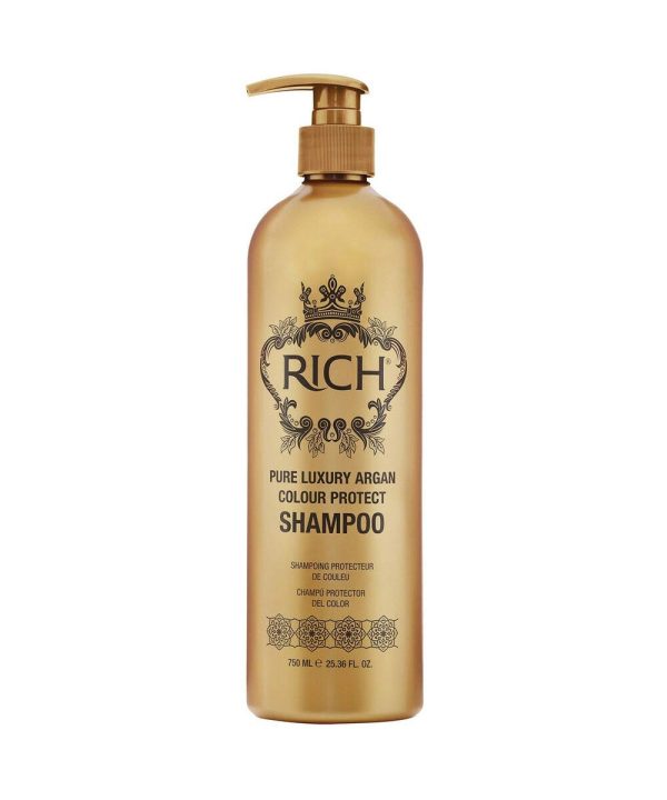 RICH Pure Luxury Argan Color Protect Shampoo for All Hair Types