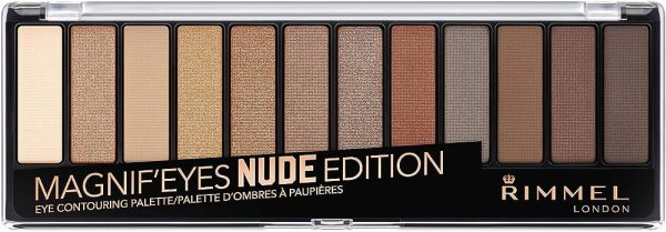 Rimmel Magnif'eyes Eye Palette, Nude Edition, Pack of 1