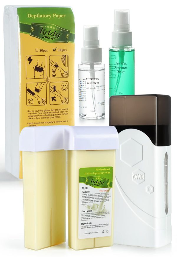 Roll On Wax, Waxing Kit for Women