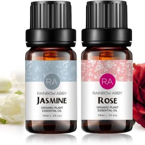 Rose Jasmine Essential Oil Set Aromatherapy
