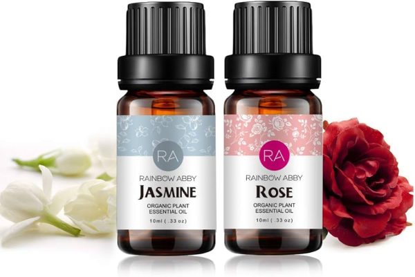 Rose Jasmine Essential Oil Set Aromatherapy