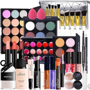RoseFlower 35Pcs Makeup All-in-One Cosmetic Set