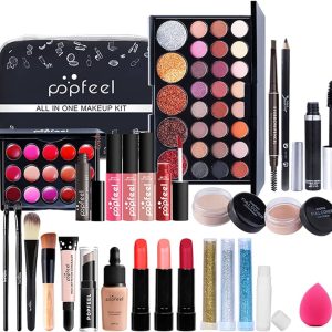 RoseFlower All-in-one Holiday Makeup Gift Set