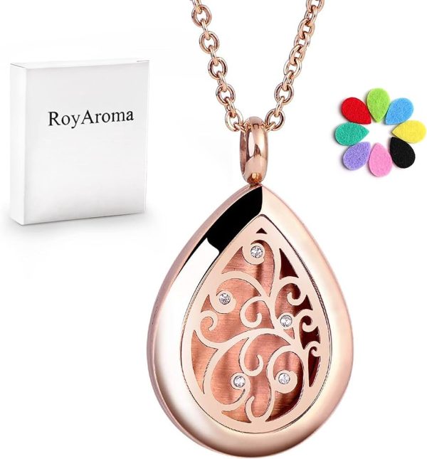 RoyAroma Rose Gold Aromatherapy Essential Oil Diffuser