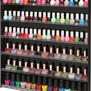 Sagler Rack Acrylic Organizer Holds up to 102 Bottles