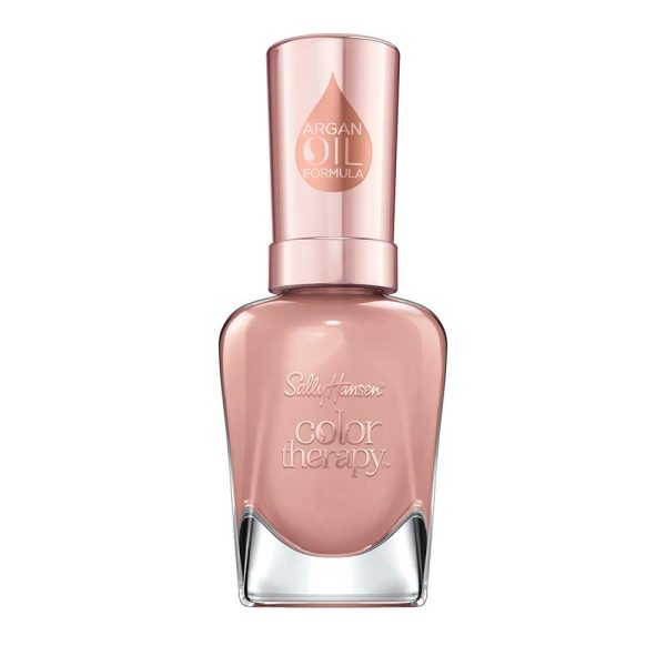 Sally Hansen Color Therapy Nail Polish, Blushed Petal Long-Lasting Nail Polish
