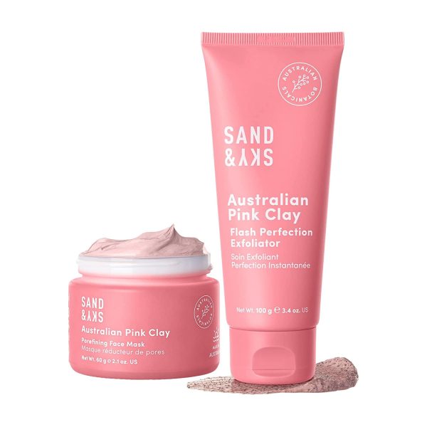 Sand & Sky Perfect Skin Bundle. Australian Pink Clay