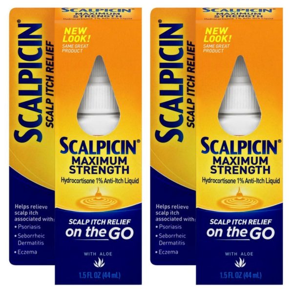 Scalpicin Scalp Itch Relief, 1.5 fl Oz. Maximum Strength
