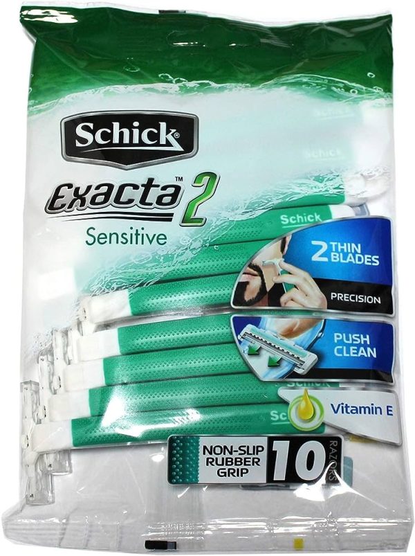 Schick Sensitive Disposable Razor 10-CT