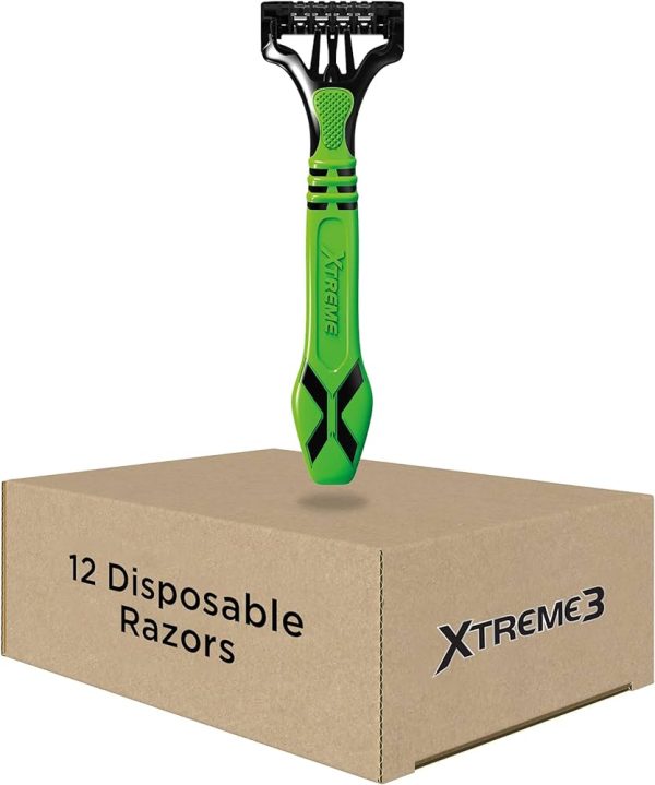 Schick Xtreme 3 Sensitive Skin Disposable Razors for Men