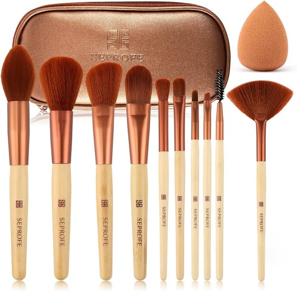 SE SEPROFE Makeup Brushes Set 15 Pcs