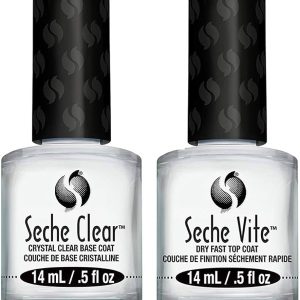 Seche Clear and Seche Vite, Base Coat and Top Coat for Nail Polish
