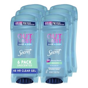 Secret Outlast Clear Gel Antiperspirant Deodorant for Women