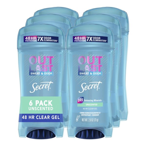 Secret Outlast Clear Gel Antiperspirant Deodorant for Women