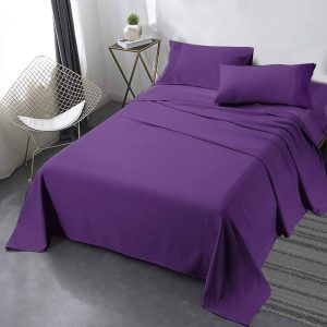Secura Everyday Luxury Queen Bed Sheet Set 4 Piece