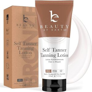 Self Tanner with Organic & Natural Ingredients, Tanning Lotion
