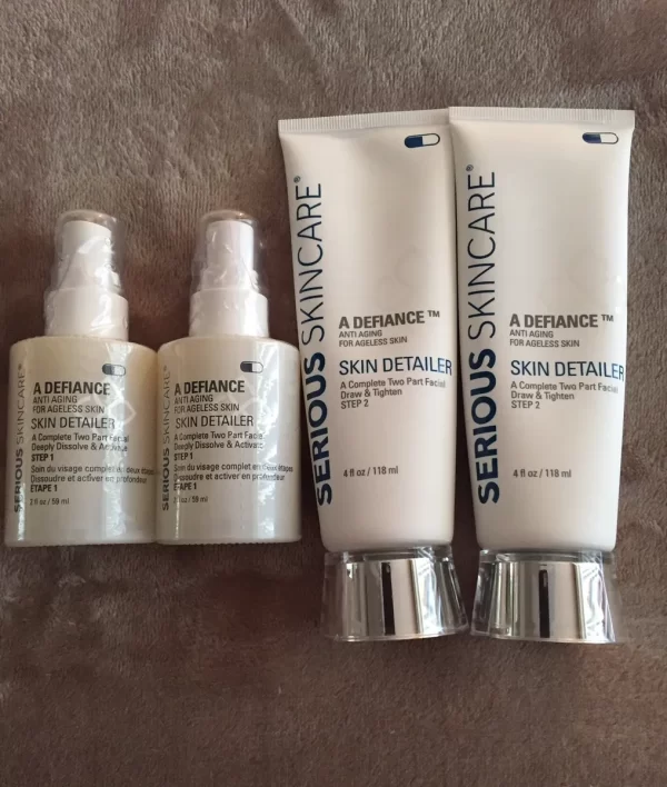 Serious Skin Care a Defiance Anti Aging a Complete Two Part Facial Draw