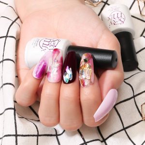 SEXY MIX Gel Nail Polish Kit with UV LED Light, Home Gel Nail Polish Kit