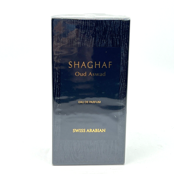 Shaghaf Oud Aswad, Eau de Parfum 75mL | Mouthwatering Incense Infused