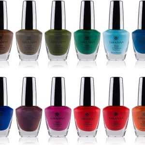 SHANY Cosmetics Nail Polish Set - 12 Bold and Quirky Shades in Gorgeous