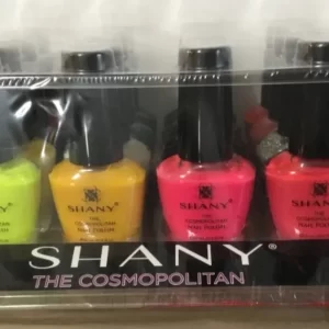 SHANY Cosmopolitan Nail Polish set - Pack of 24 Colors - Premium Quality &