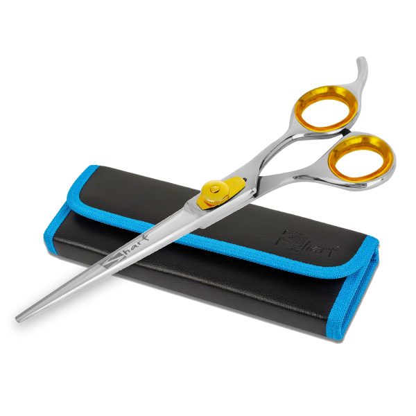 SHARF Professional 5.75" Straight Barber Scissors: Sharp 440c Japanese