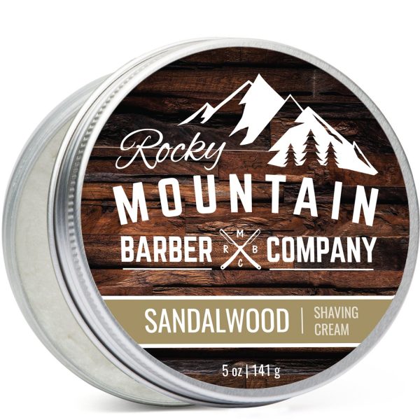 Shaving Cream for Men – With Nutrient Rich Sandalwood Essential Oil