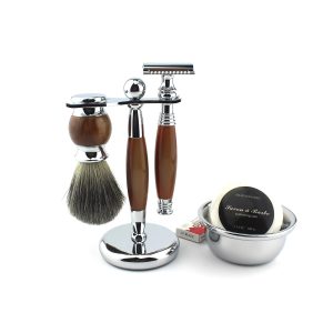 Shaving Gift Kit for Men,Yunlep Luxury Grooming Wet Shaving Set