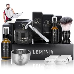 Shaving Kit for Men, Include Safety Razor