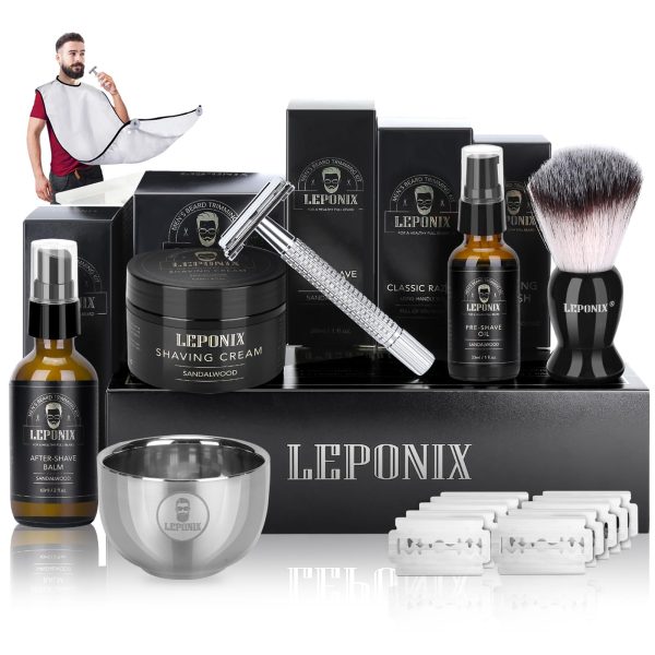 Shaving Kit for Men, Include Safety Razor