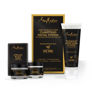SheaMoisture African Black Soap Facial System Kit