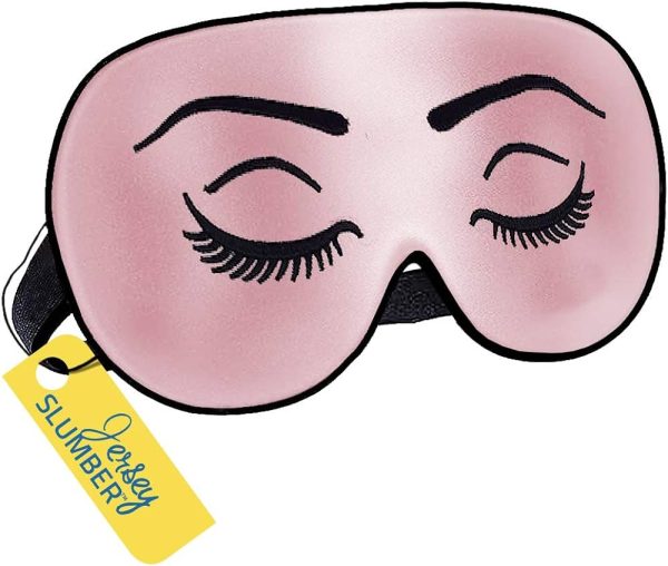 Silk Sleep Eye Mask for Women and Men Soft Ladies Ultra Lightweight Adjustable
