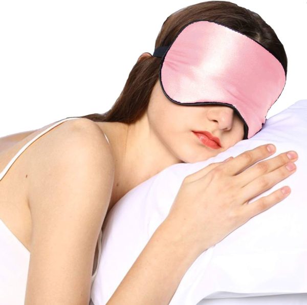Silk Sleep Mask and Blindfold, Soft Eye Mask