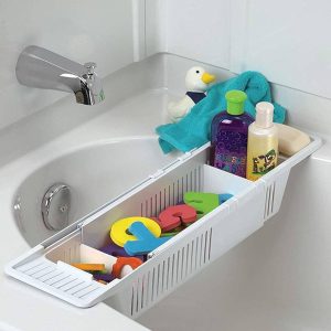 Sink Storage Bathtub Tray Organizer