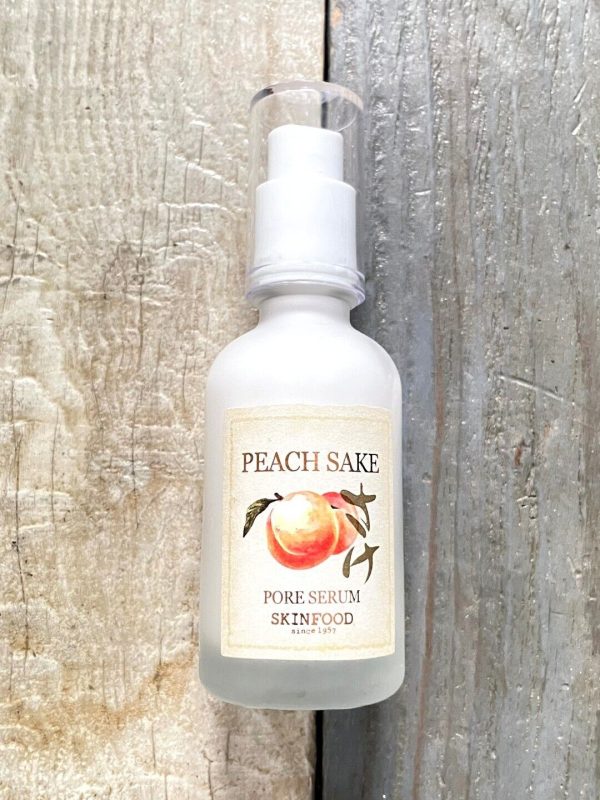 SKIN FOOD Peach Sake Pore Serum 45ml (1.52 oz) - Tighten Pores and Sebum